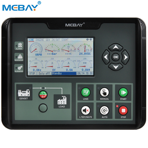 MEBAY DC60DR MK2 210х160 мм Контроллер генераторной установки