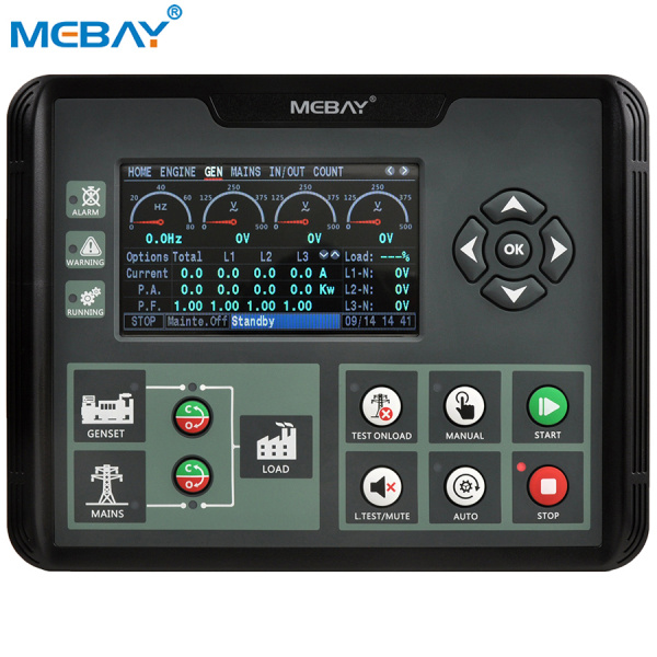 MEBAY DC62DR MK2 210х160 мм Контроллер генераторной установки