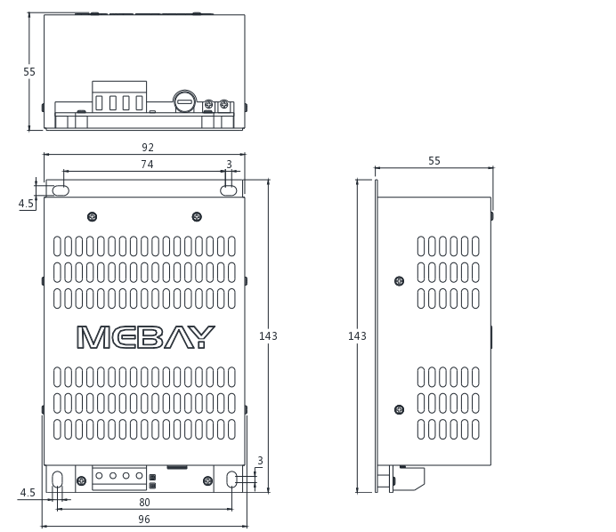 MEBAY BCC6A 12V Зарядное устройство для аккумулятора