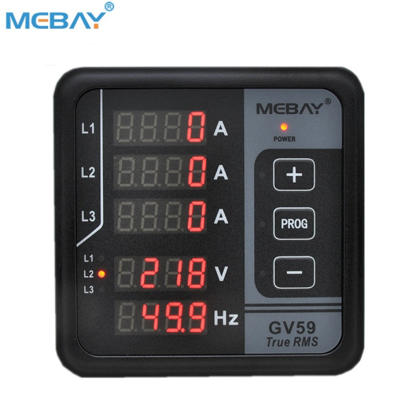 MEBAY GV59 Цифровой измеритель переменного тока