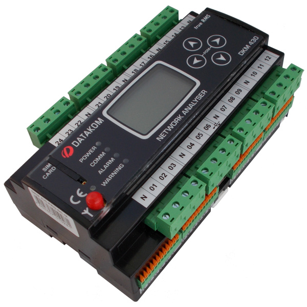 DATAKOM DKM-430-PRO+EXT DC Многоканальный анализатор электросетей. Источник питания пост. тока. Расширенная версия