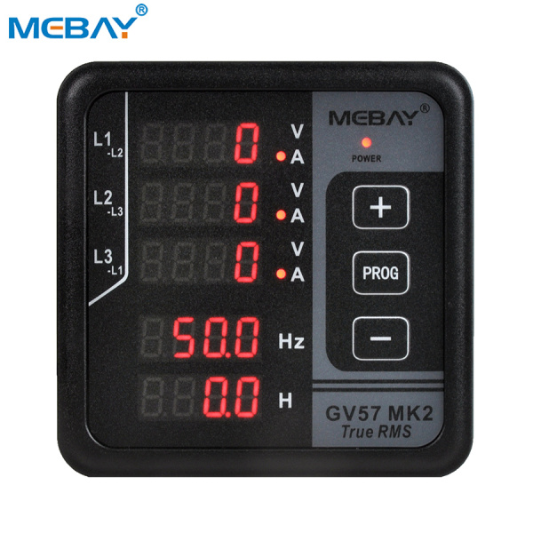 MEBAY GV57 MK2 Цифровой измеритель переменного тока