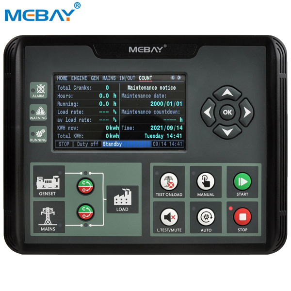 MEBAY DC62DR MK2 210х160 мм Контроллер генераторной установки