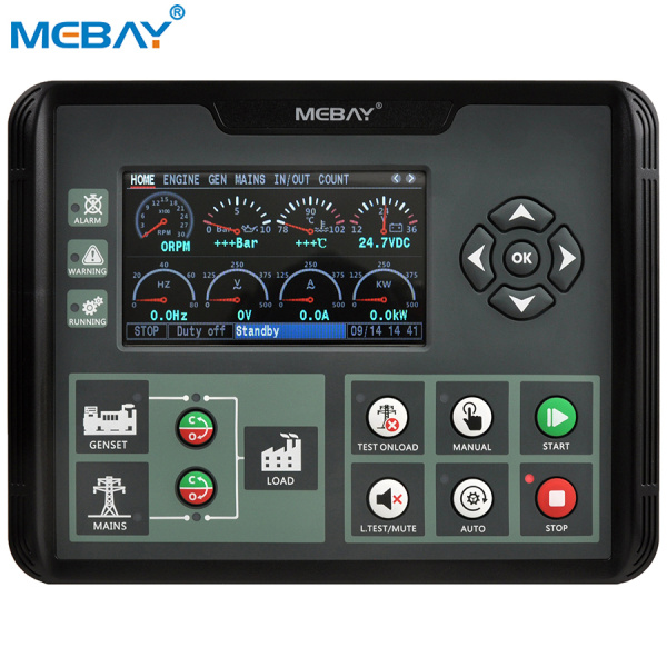 MEBAY DC62DR MK2 210х160 мм Контроллер генераторной установки