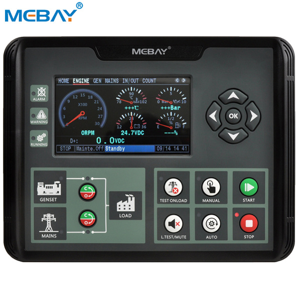 MEBAY DC62DR MK2 210х160 мм Контроллер генераторной установки