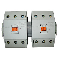 ELPRO CEM-65, 3P 65A 230/380V 50-60Hz Блок контакторов с механической и электрической встречной блок