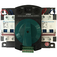 4PRO ATS-63A-2P, 230/380V 50-60Hz Устройство автоматического ввода резервного электрооснабжения