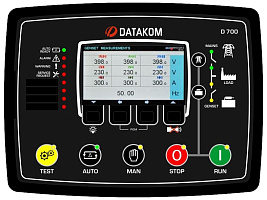DATAKOM D-700-TFT-SYNC Контроллер управления и синхронизации генераторов