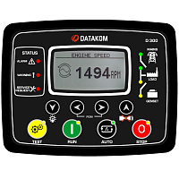 DATAKOM D-300-P Многофункциональный контроллер генератора с зарядным устройством MPU + J1939 + GSM