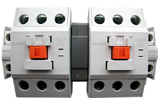 ELPRO CEM-40, 3P 40A 230/380V 50-60Hz Блок контакторов с механической и электрической встречной блок