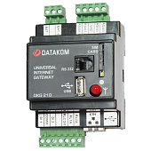 DATAKOM DKG-210-D1 Ethernet Шлюз с источником питания постоянного тока