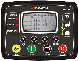 DATAKOM DKG-329-2G Контроллер автоматического ввода резерва (АВР) с поддержкой двух генераторов