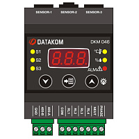 DATAKOM DKM-046 AC Контроллер температуры и влажности с дисплеем и релейными выходами