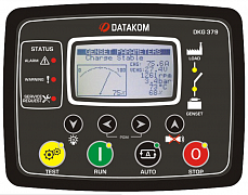 DATAKOM DKG-379-POWER-MPU Многофункциональный контроллер управления генератором постоянного тока, 7A выход актуатора