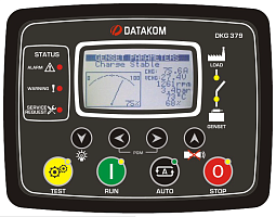 DATAKOM DKG-379-POWER-MPU Многофункциональный контроллер управления генератором постоянного тока, 7A
