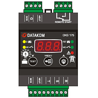 DATAKOM DKG-175  Контроллер автоматического ввода резерва (АВР), 230/400 VAC, монтаж на DIN рейку